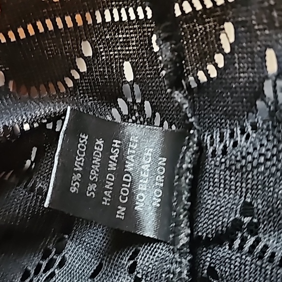 Coco Cabana transparent lace cover up size small - Picture 5 of 7